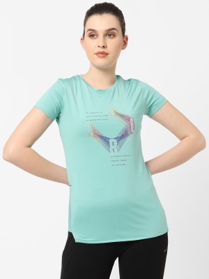 SWEET DREAMS Graphic Print Women Round Neck Blue T-Shirt