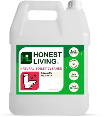 Honest Living Natural Toilet Cleaner Citrus Liquid Toilet Cleaner(5000 ml)