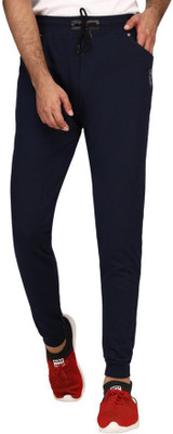 CKLSTORE Solid Men Blue Track Pants