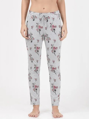 JOCKEY Checkered Women Grey Track Pants