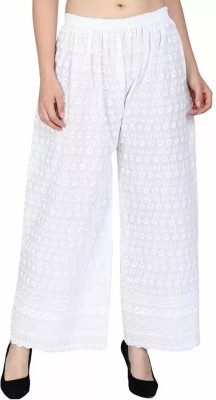 DLX FASHION Regular Fit Women White Trousers