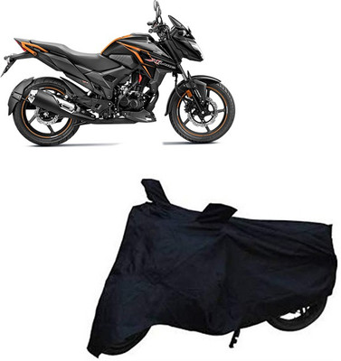 Fclues Two Wheeler Cover for Bajaj(X-Blade, Black)