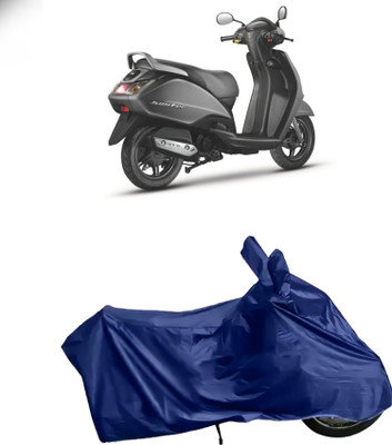 rakku Waterproof Two Wheeler Cover for TVS(Jupiter 125, Blue)