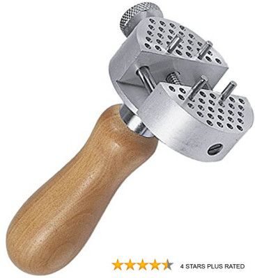 Scorpion Wood & Alluminium Universal Work Holder Tool For Jewelry Making Crafting & Repair (Multicolor)