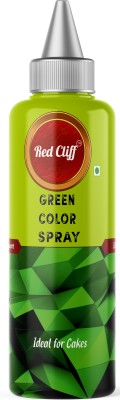 RED CLIFF Pearlescent Spray Color -Green | Edible Color For Cake Decoration & Garnishing Glitters(60 g)