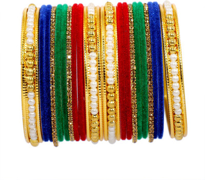 NMII Metal Zircon Bangle Set(Pack of 20)
