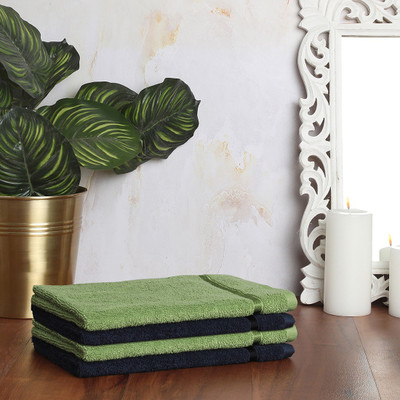 SPACES Cotton 500 GSM Hand Towel Set(Pack of 4)
