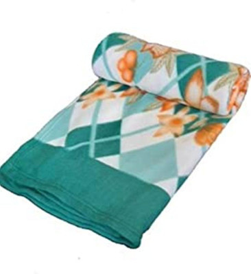 DCH Abstract, Printed Single Fleece Blanket for  Heavy Winter(Polyester, Multicolor)
