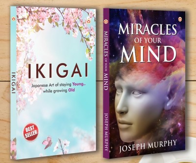 Best Motivational Books In English - Ikigai + The Miracles of Your Mind(Paperback, Keira Miki, Dr. Joseph Murphy)