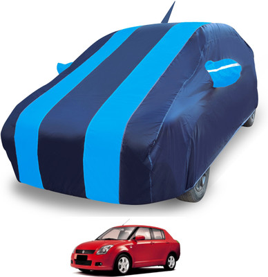 Auto Hub Car Cover For Maruti Suzuki Swift Dzire (With Mirror Pockets)(Blue)