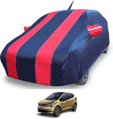 Auto Hub Car Cover For Tata Altroz (With Mirror Pockets)(Red)