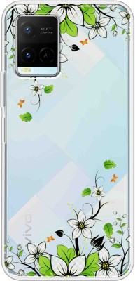 SNAZZY Back Cover for vivo y21(Transparent, Grip Case, Silicon, Pack of: 1)