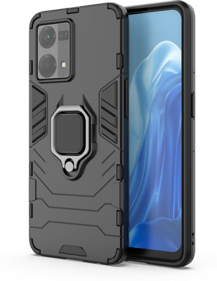 KartV Back Cover for Oppo F21 Pro 4G, Oppo F21 Pro(Black, Camera Bump Protector, Pack of: 1)