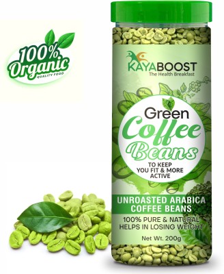 KAYABOOST Green Coffee Beans for Weight Loss/Fat Lose Coffee Beans(200 g, Green Coffee Flavoured)
