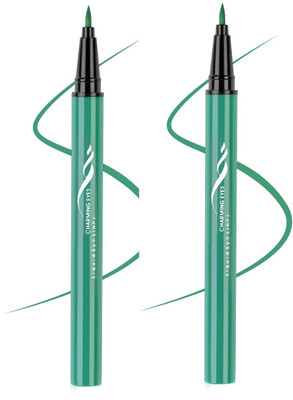 ADJD Combo Green Charming Eyes Liquid Eyeliner 6 g(GREEN)