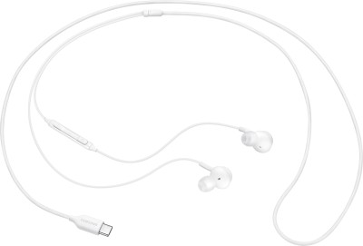 SAMSUNG AKG-tuned IC100 Type-C Earphone Wired Headset(White, In the Ear)