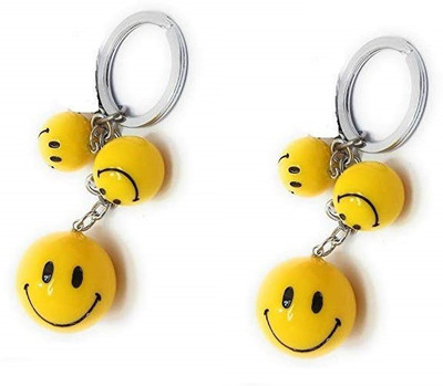 A1 Fashion SMILEY-KEYCHAIN-3ST-2PCS Key Chain