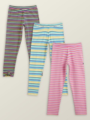 XY Life Legging For Girls(Multicolor Pack of 3)