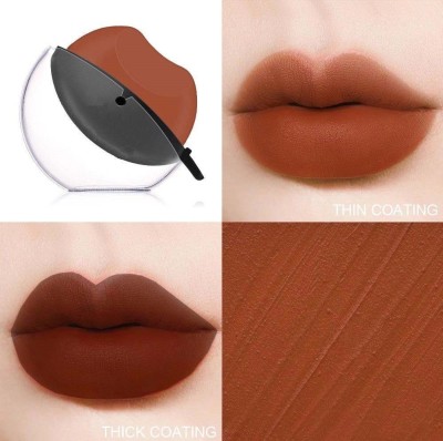 GFSU Unique Lip Shape Lipstick - Long Lasting & Waterproof(Dark Brown, 5 g)