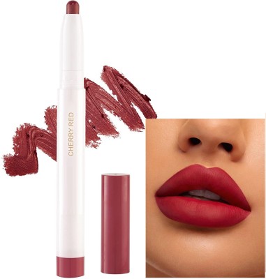 ADJD Non-Transfer Long Lasting Poppins Rotating Matte Lip Crayon Cherry Red(Cherry Red, 3 g)