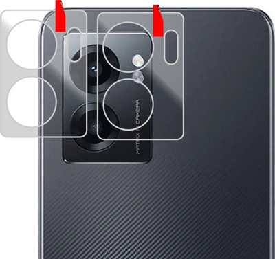 FINCH Back Camera Lens Glass Protector for oppo K10 5G, REALME NARZO 50 5G, OPPO A57 4G, OPPO A77(Pack of: 2)