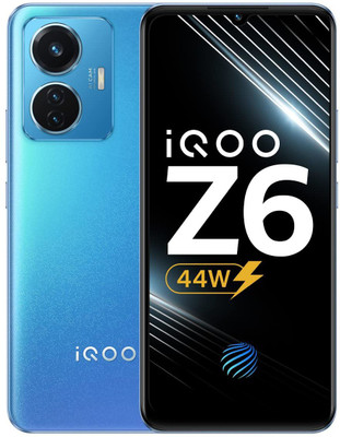 IQOO Z6 44W (Lumina Blue, 128 GB)(4 GB RAM)