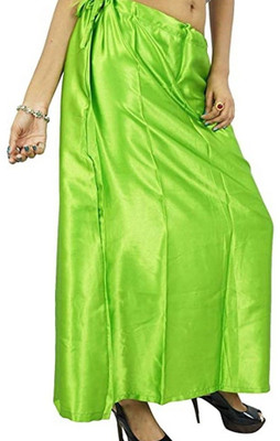 Kavya Designer RADHA707 Pure Satin Petticoat(Free)
