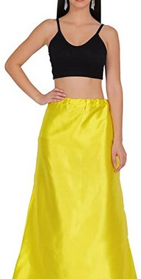 Aarvi styles Sorye1429 Satin Blend Petticoat(Free)