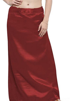 Aarvi styles Sorye1064 Satin Blend Petticoat(Free)