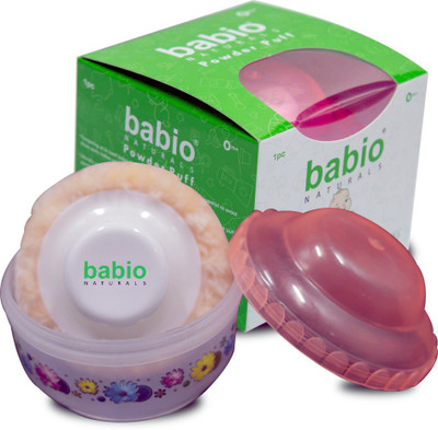 babio NVL 8533 Powder Puff With Powder Storage(Orange)