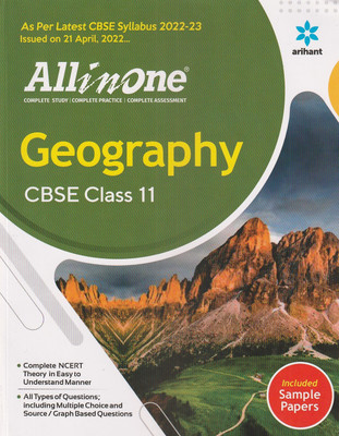 Arihant Cbse All In One Geography Class 11 Ariahnt Prakashan(Paperback, THE EXPERIANCED AUTHORS)
