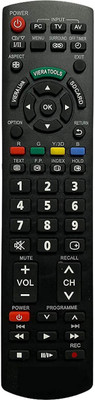 DVB  Remote, Compatible for Panasonic LED LCD TV Panasonic 1725 Remote Controller(Black)