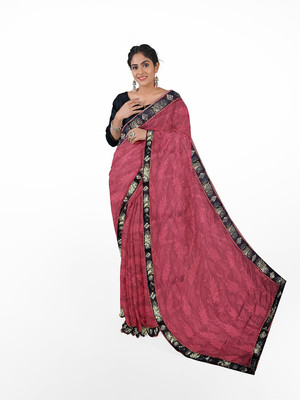 Divastri Printed Bollywood Art Silk Saree(Red)