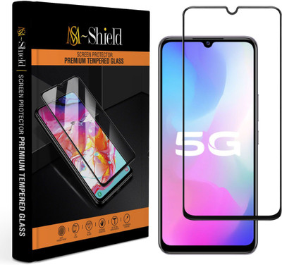 MS-Shield Edge To Edge Tempered Glass for Vivo Y73s 5G(Pack of 1)