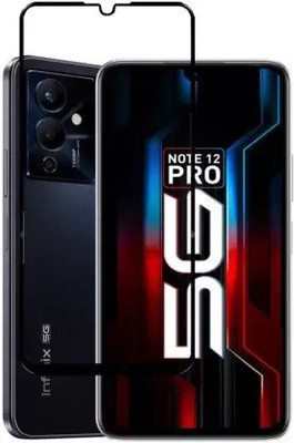 welldesign Edge To Edge Tempered Glass for Infinix Note 12 Pro 5G, Infinix Note 12 Pro 4g(Pack of 1)