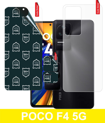 TRUSTin.ONLINE Impossible Screen Guard for POCO F4 5G, F4 5G(Pack of 3)