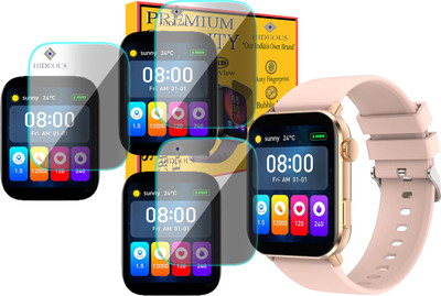 HIDEOUS Screen Guard for fire boltt ninja bell(Pack of 3)