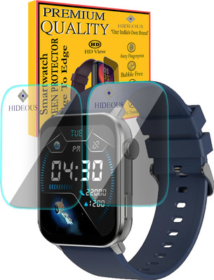 HIDEOUS Screen Guard for fire boltt ninja bell(Pack of 2)