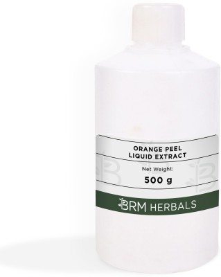 BRM Herbals ORANGE PEEL LIQUID EXTRACT For Soap Making, Shampoo- 500 GRAM(500 ml)
