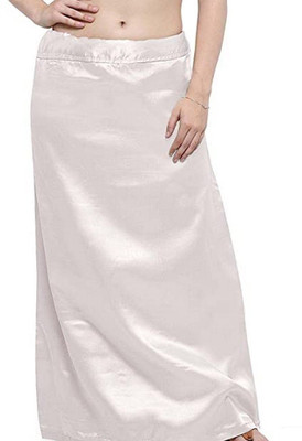 Aarvi styles Sorye2319 Satin Blend Petticoat(Free)