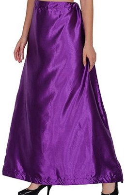Aarvi styles Sorye2212 Satin Blend Petticoat(Free)