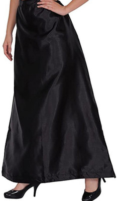 Aarvi styles Sorye1885 Satin Blend Petticoat(Free)