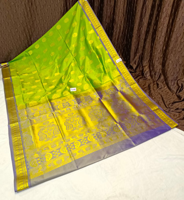 Spewim Printed Banarasi Art Silk Saree(Multicolor)
