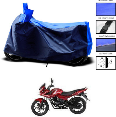 CODOKI Two Wheeler Cover for Bajaj(Discover 150 f, Blue)