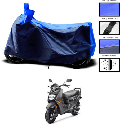 CODOKI Two Wheeler Cover for Honda(Cliq, Blue)