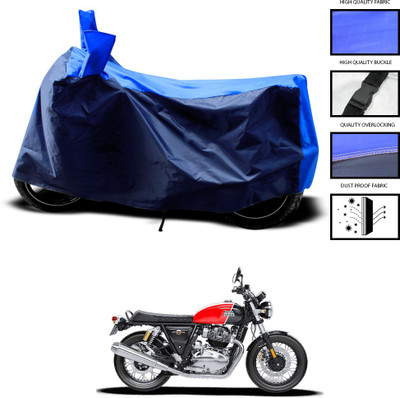 CODOKI Two Wheeler Cover for Royal Enfield(Interceptor 650, Blue)