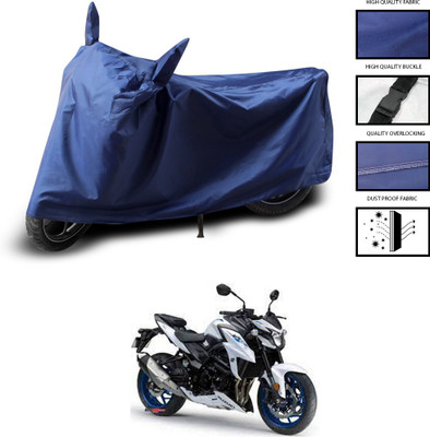 CODOKI Two Wheeler Cover for Suzuki(GSX, Blue)
