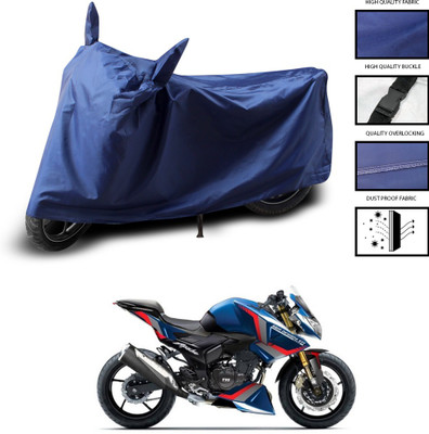 CODOKI Two Wheeler Cover for TVS(Apache RTR 180, Blue)