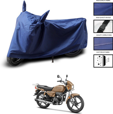 CODOKI Two Wheeler Cover for Hero(Splendor Plus, Blue)