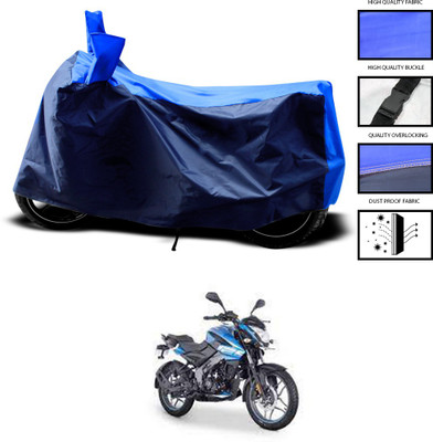 CODOKI Two Wheeler Cover for Bajaj(Pulsar 125, Blue)